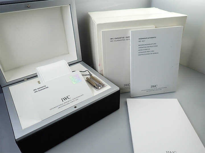 IWC Ingenieur Automatic Ref.IW322701 Black Dial Good Condition 9C8WX702