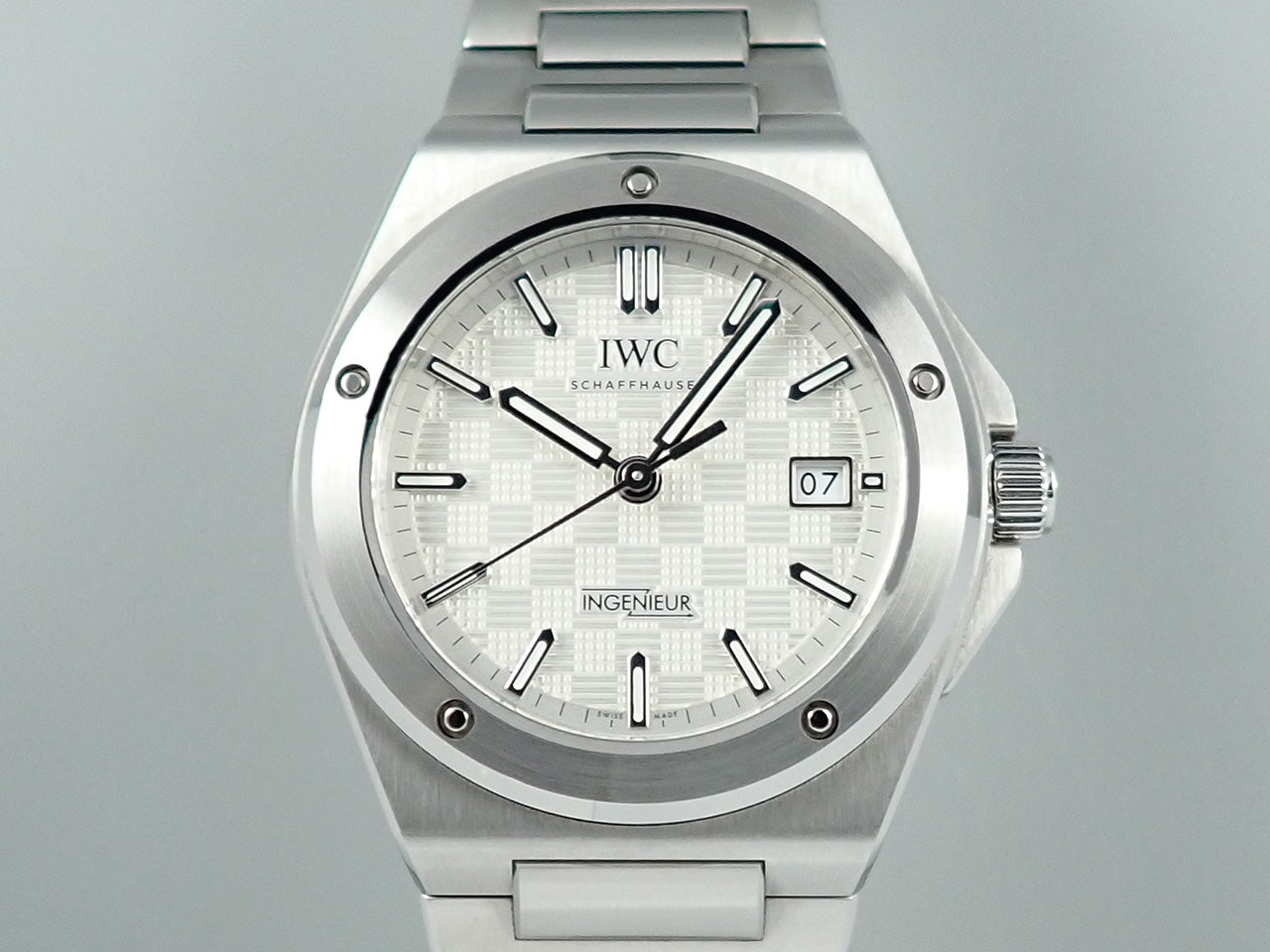 IWC インヂュニア オートマティック 40 Ref.IW328902 SS ホワイト文字盤