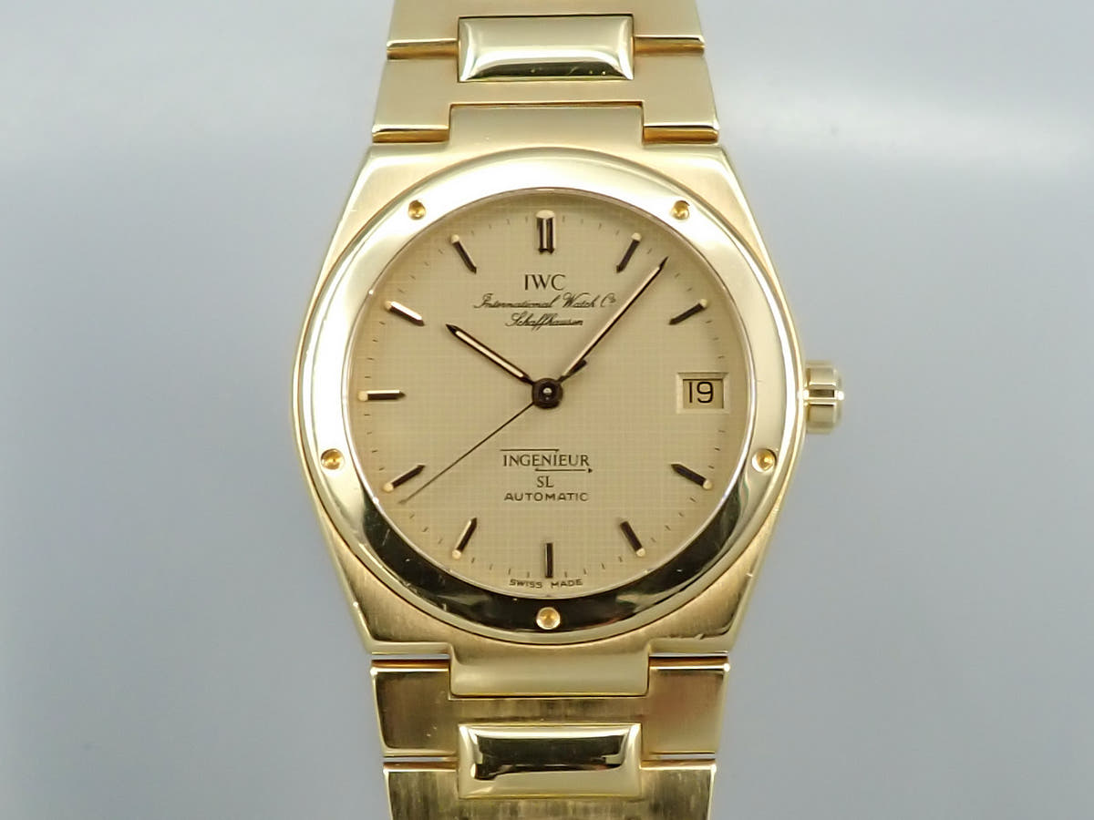 IWC インヂュニア SL Ref.9236 ゴールド文字盤 中古 2860U512