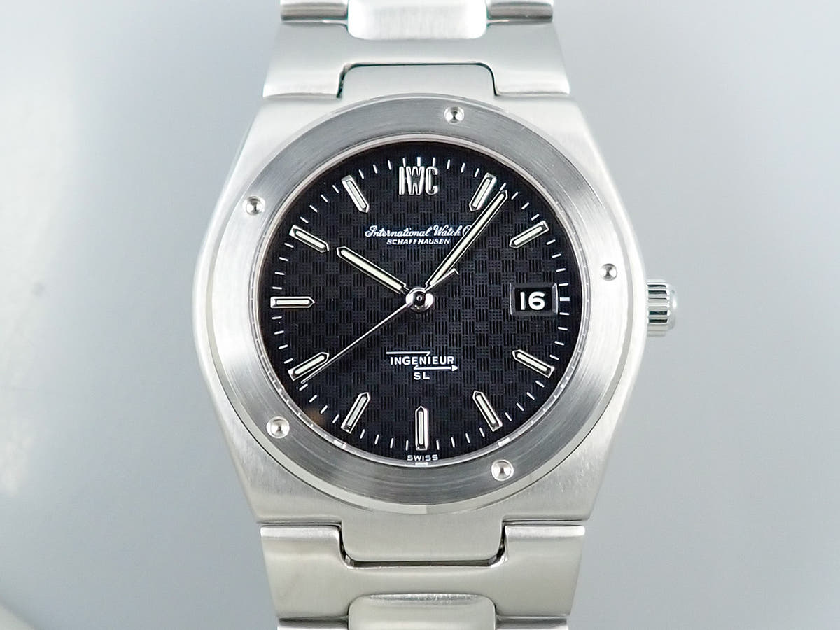 IWC インヂュニア SL Ref.1832 ブラック文字盤 美品 S1AASJ11