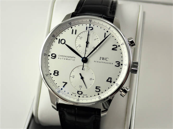 IWC ポルトギーゼ Ref.IW371446 シルバー文字盤 中古 iwc-10