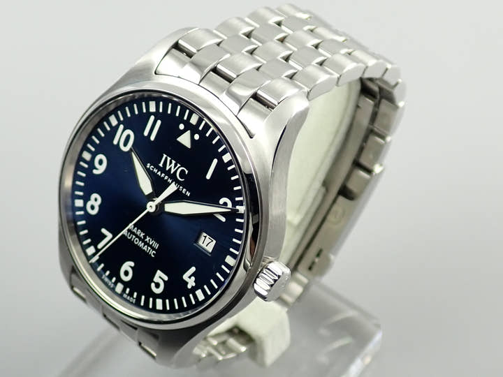 IWC パイロットウォッチ Ref.IW327010 ブルー文字盤 美品 iwc-11