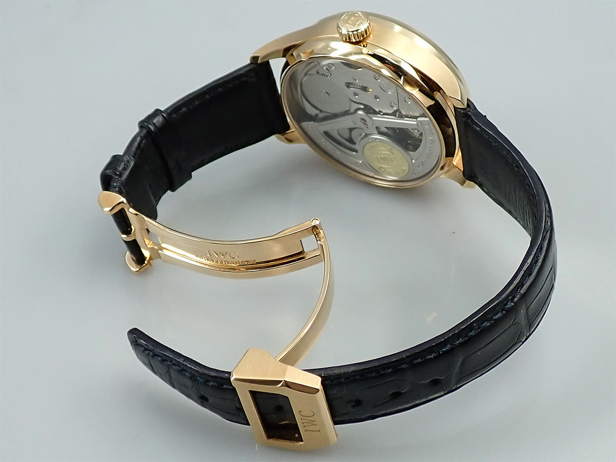 IWC ポルトギーゼ パーペチュアルカレンダー Ref.IW502220 ブルー文字盤 中古 R33V3188