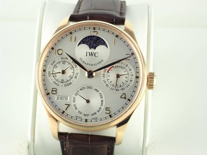 IWC ポルトギーゼ Ref.IW502213 シルバー文字盤 中古 iwc-4