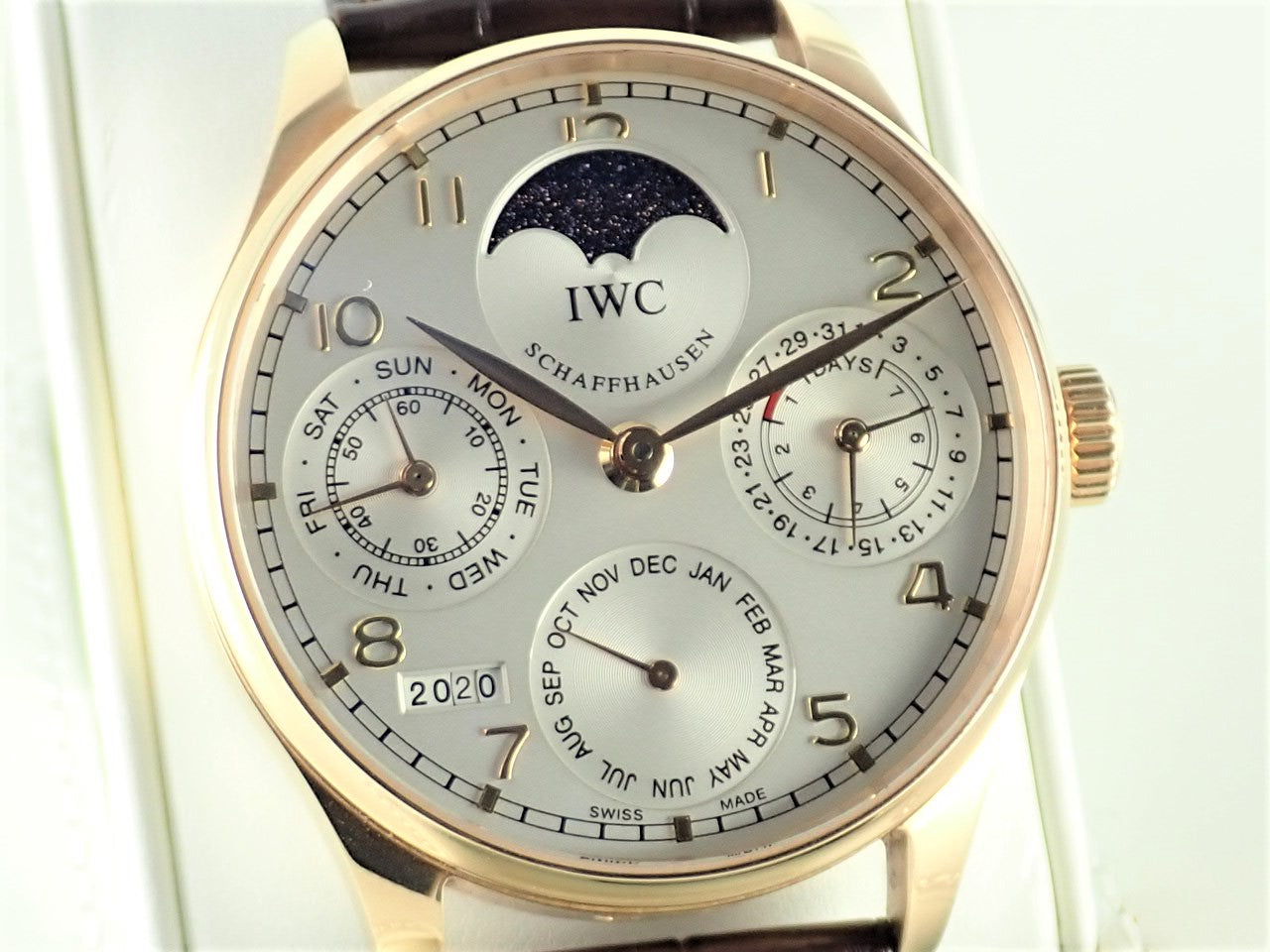 IWC ポルトギーゼ パーペチュアルカレンダー 18KPG IW502213