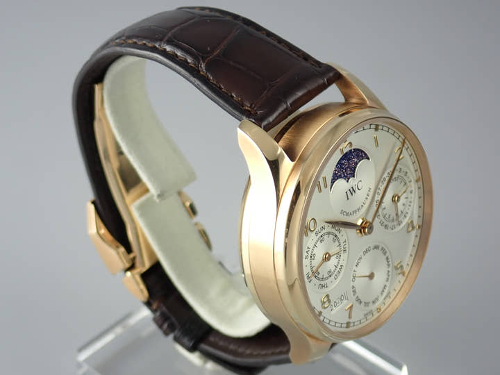 IWC ポルトギーゼ Ref.IW502213 シルバー文字盤 中古 iwc-4