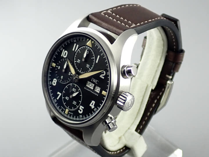 IWC パイロットウォッチ Ref.IW387903 ブラック文字盤 中古 iwc-6