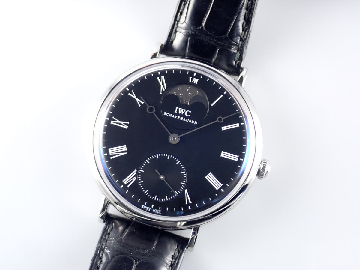 IWC ヴィンテージコレクション ポートフィノ Ref.IW544801 ブラック文字盤 中古 X5QZA6R9