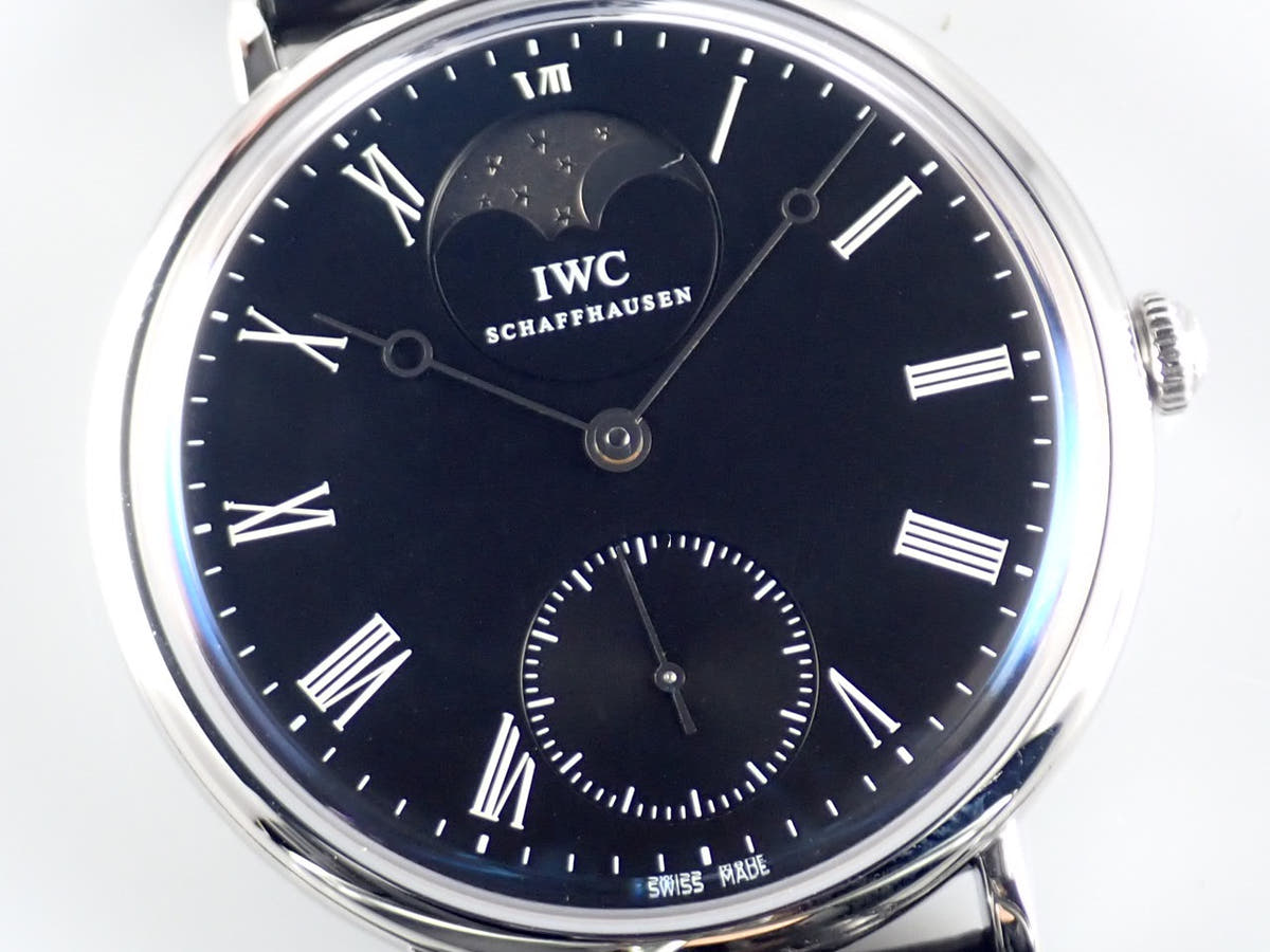 IWC ヴィンテージコレクション ポートフィノ Ref.IW544801 ブラック文字盤 中古 X5QZA6R9