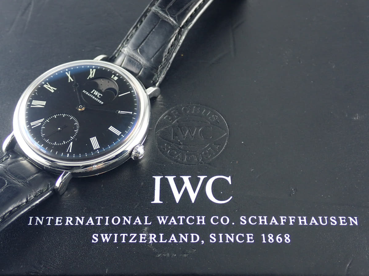 IWC ヴィンテージコレクション ポートフィノ Ref.IW544801 ブラック文字盤 中古 X5QZA6R9