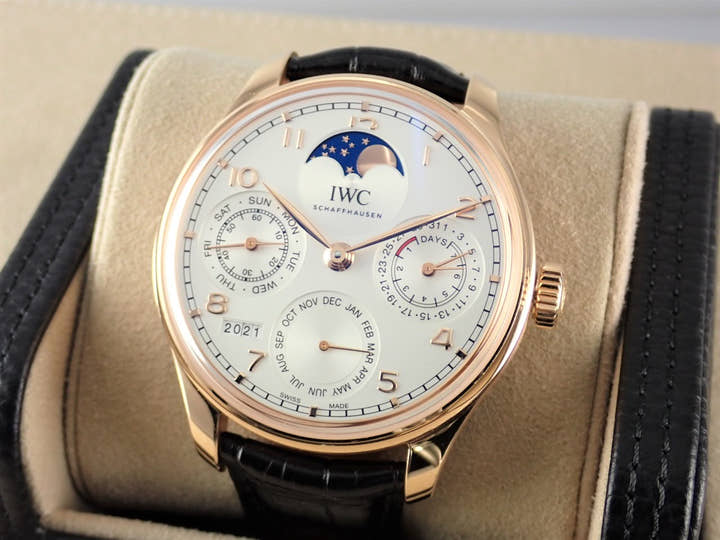 IWC ポルトギーゼ Ref.IW503302 シルバー文字盤 中古 iwc-8