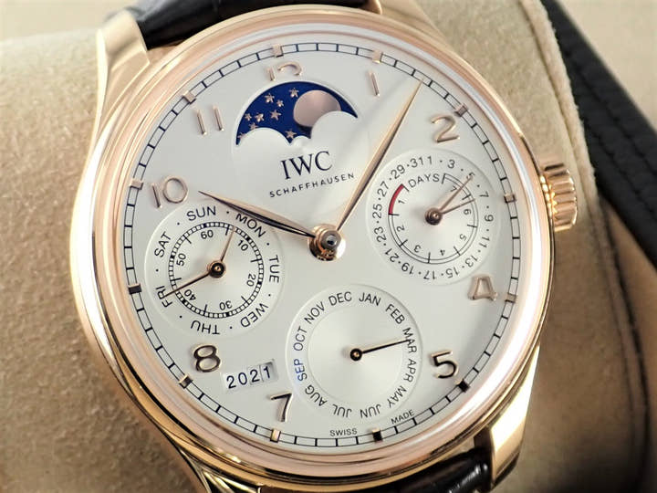 IWC ポルトギーゼ Ref.IW503302 シルバー文字盤 中古 iwc-8