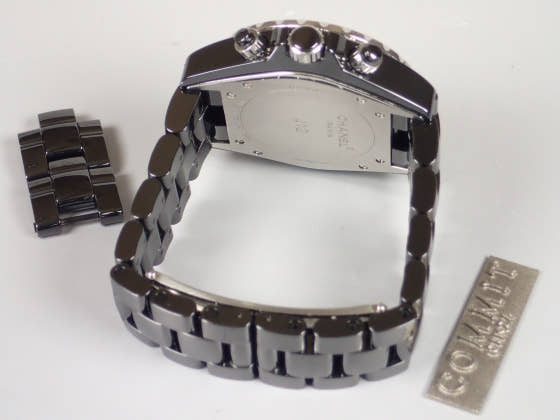 シャネル J12 Ref.H1009 ブラック文字盤 中古 j12-2