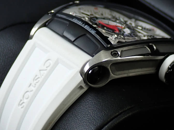 クストス チャレンジ ジェットライナー2 Ref.CVT-JET2-PS スケルトン文字盤 中古 X8TYPJYM