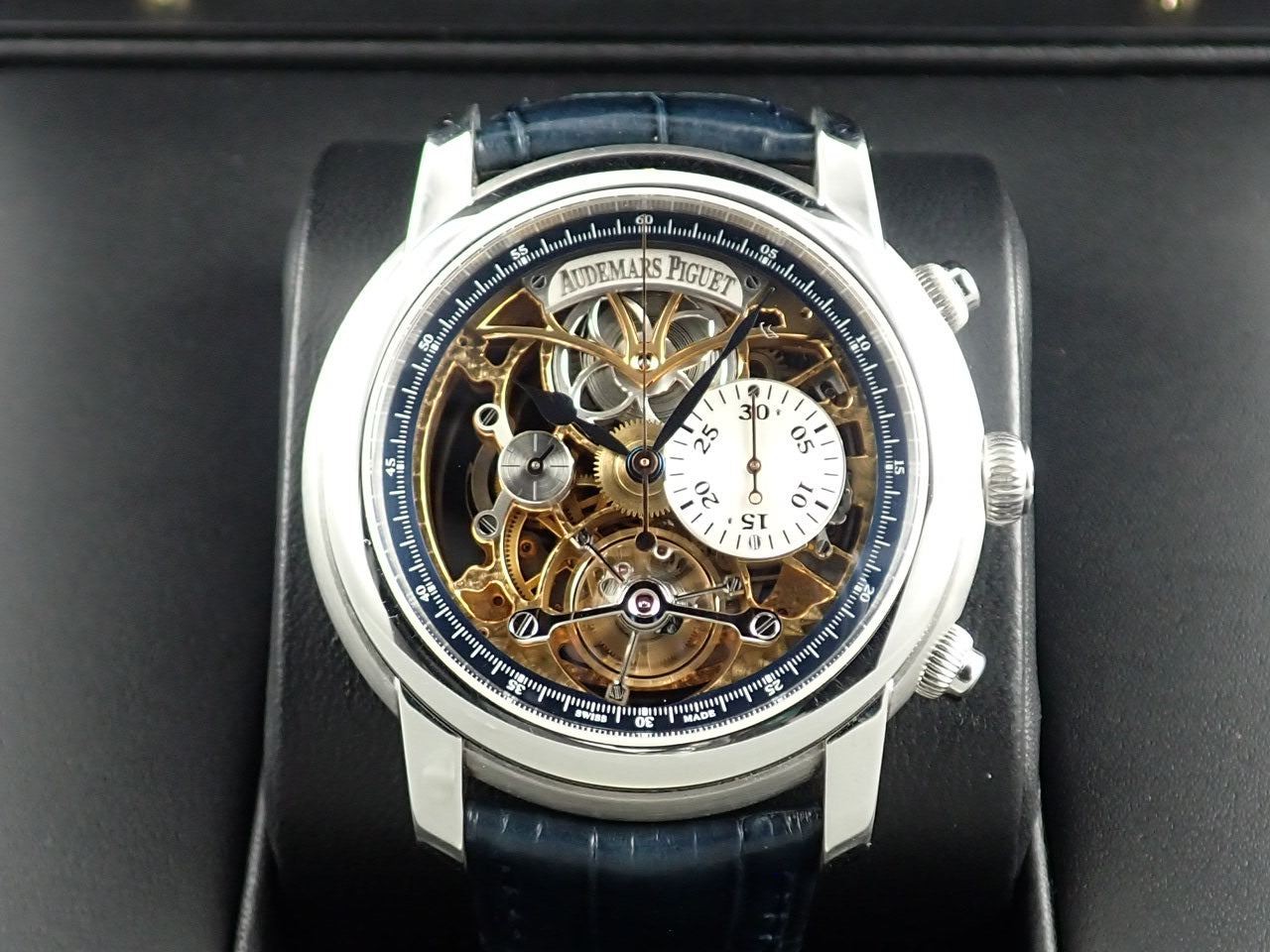 Audemars Piguet Jules Audemars Skeleton Tourbillon Chronograph &lt;Warranty Box and Others&gt;