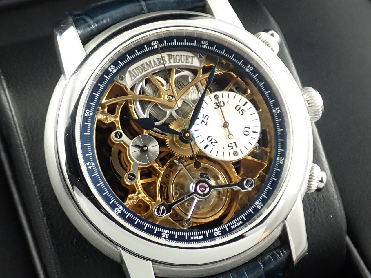 Audemars Piguet Jules Audemars Skeleton Tourbillon Chronograph &lt;Warranty Box and Others&gt;