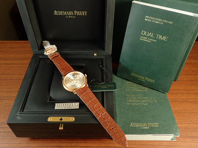 オーデマピゲ ジュール Ref.26380OR.OO.D088CR.01 シルバー文字盤 未使用 jules-audemars