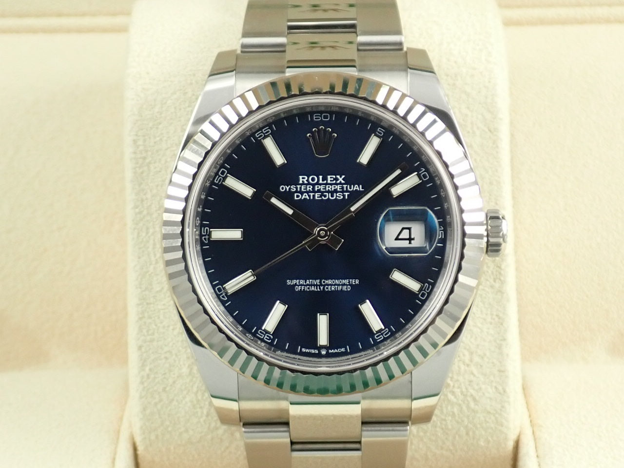 Rolex Datejust 41 Bright Blue Dial &lt;New warranty, box, etc.&gt;