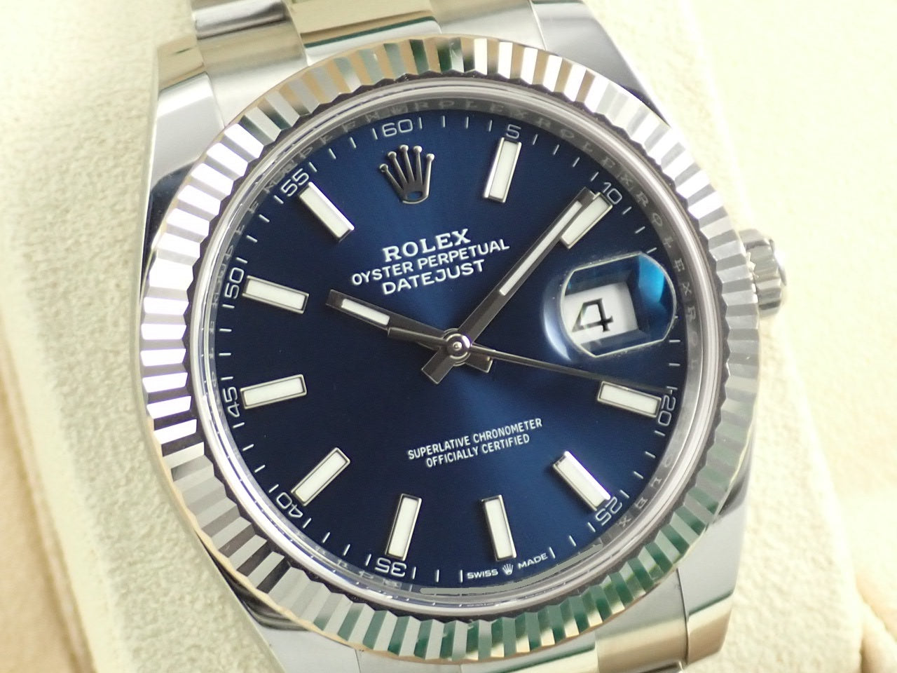 Rolex Datejust 41 Bright Blue Dial &lt;New warranty, box, etc.&gt;