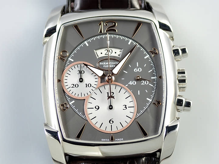 パルミジャーニフルリエ カルパグラフ Ref.PF005210-10 グレー文字盤 中古 450T268K