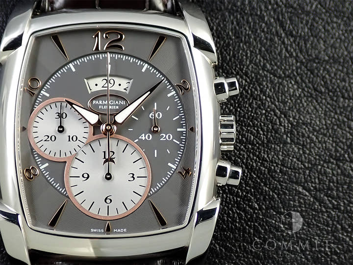 パルミジャーニフルリエ カルパグラフ Ref.PF005210-10 グレー文字盤 中古 450T268K