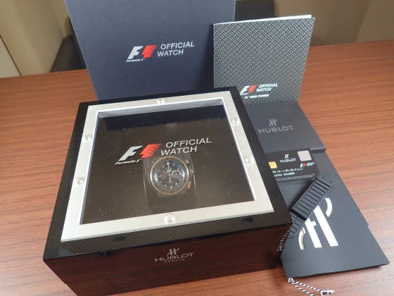 ウブロ キングパワー Ref.703.QM.1129.HR.FIL11 ブラック/ブルー文字盤 中古 kingpower-2