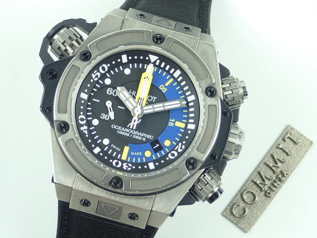 ウブロ キングパワー Ref.732.NX.1127.RX ブラック／ブルー文字盤 中古 kingpower-5