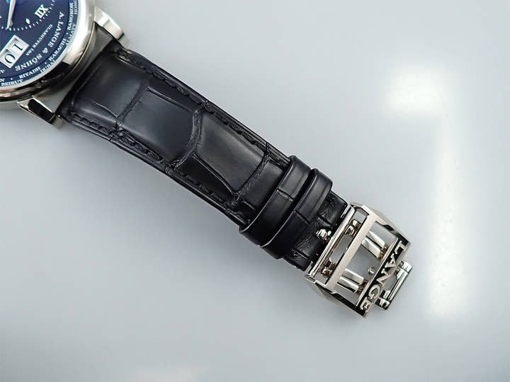 A.ランゲ＆ゾーネ ランゲ1 タイムゾーン Ref.136.029 ブラック文字盤 美品 4265FJ6M