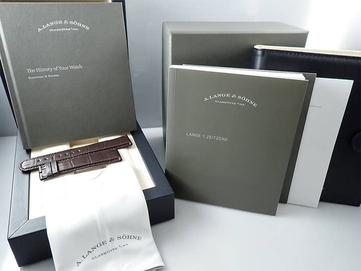 A.ランゲ＆ゾーネ ランゲ1 タイムゾーン Ref.136.029 ブラック文字盤 美品 A9ACWYRF