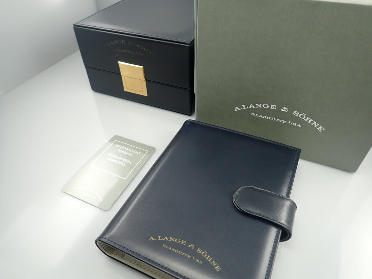 A.ランゲ＆ゾーネ ランゲマティック エマイル Ref.302.025 エナメル文字盤 中古 5C773Y32