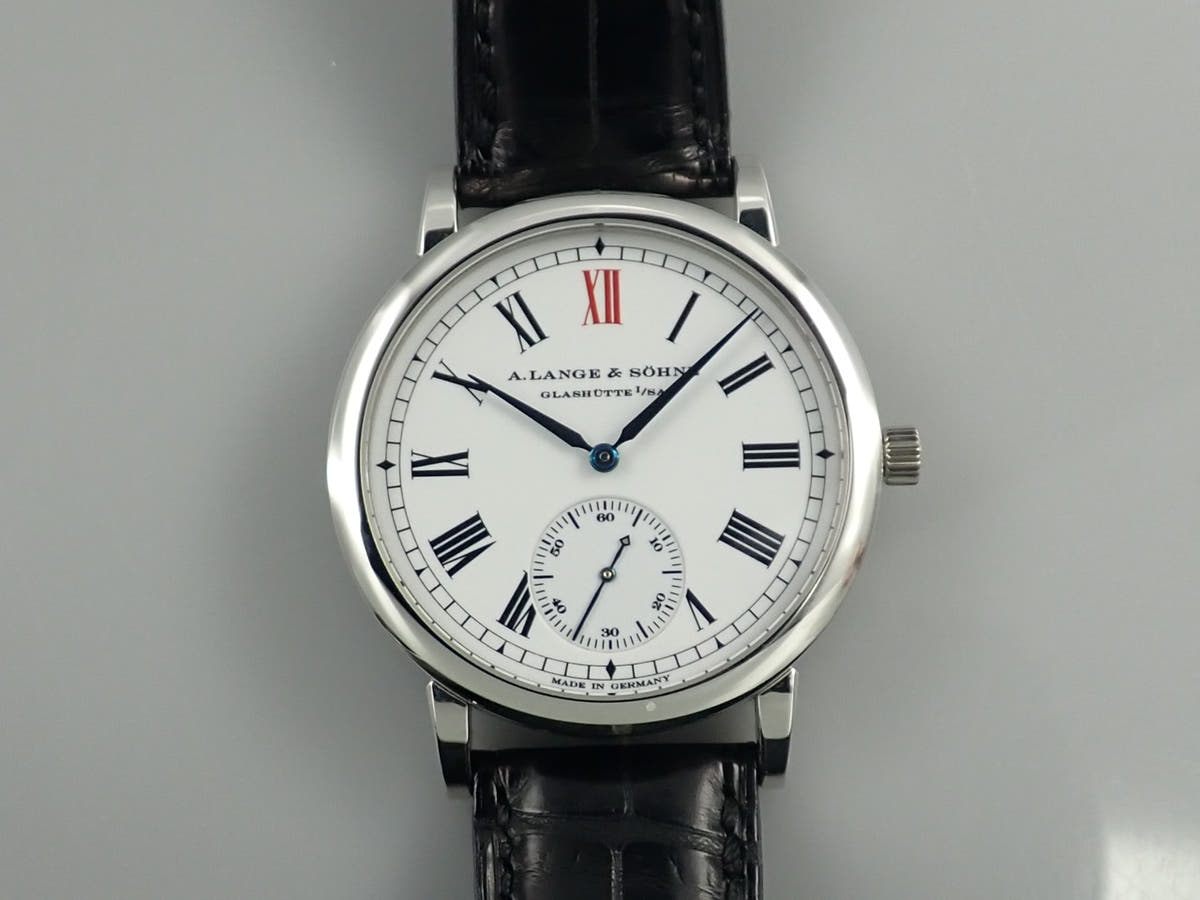A.ランゲ＆ゾーネ ランゲマティック エマイル Ref.302.025 エナメル文字盤 中古 5C773Y32