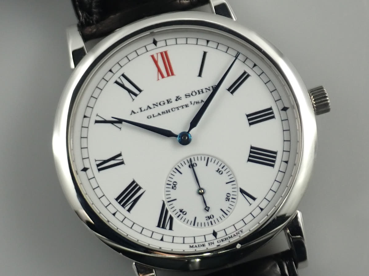 A.ランゲ＆ゾーネ ランゲマティック エマイル Ref.302.025 エナメル文字盤 中古 5C773Y32