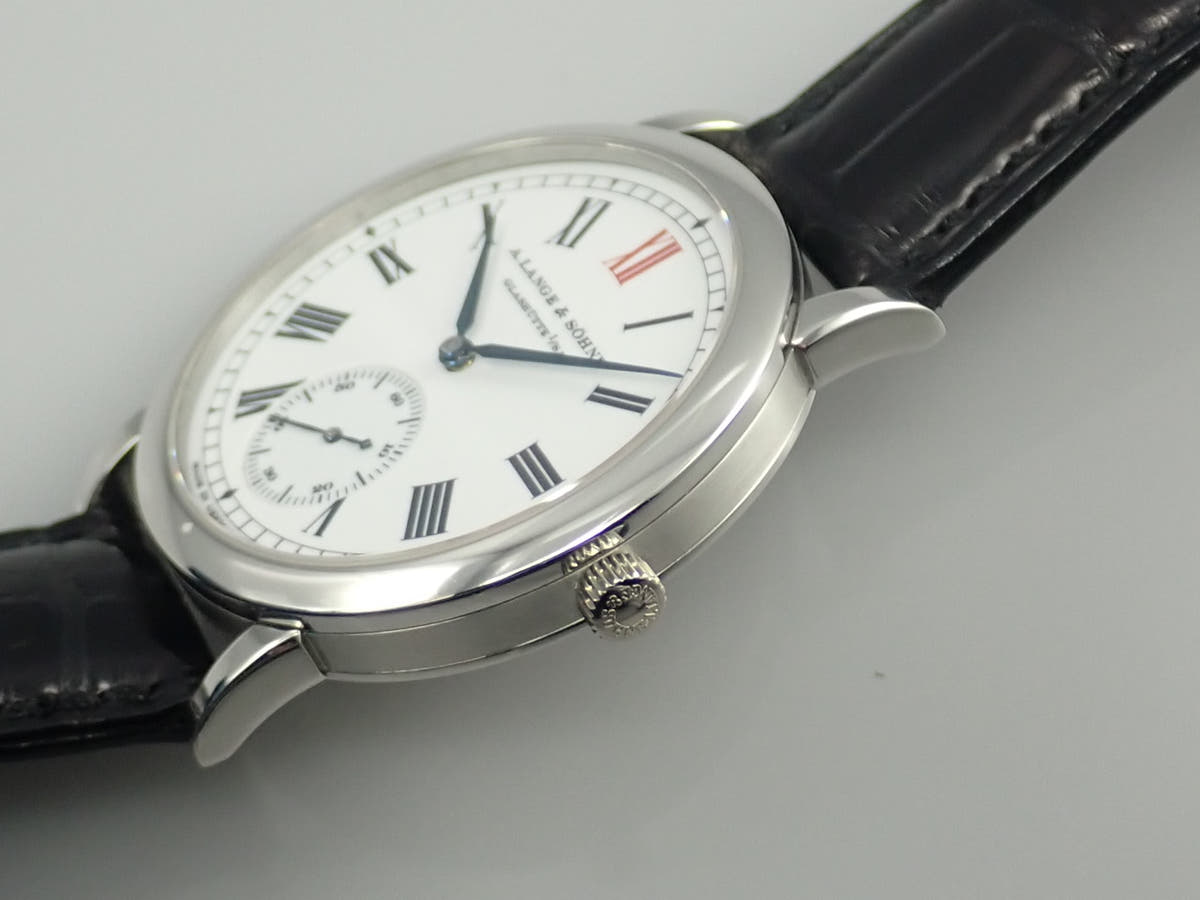A.ランゲ＆ゾーネ ランゲマティック エマイル Ref.302.025 エナメル文字盤 中古 5C773Y32