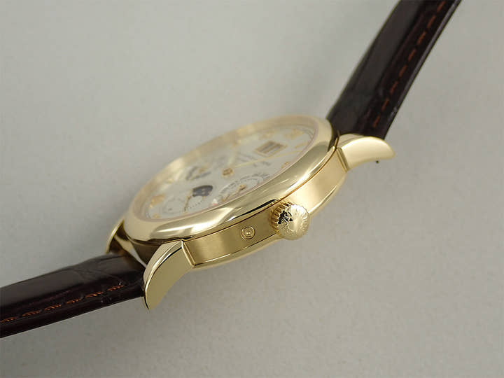 A.ランゲ＆ゾーネ ランゲマティック パーペチュアル Ref.310.021 シルバー文字盤 美品 485TY8LU