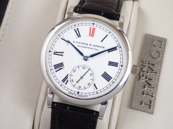 A. Lange &amp; Söhne Langematik Ref.302.025 Enamel dial Used lange-matic