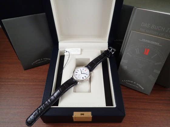 A. Lange &amp; Söhne Langematik Ref.302.025 Enamel dial Used lange-matic