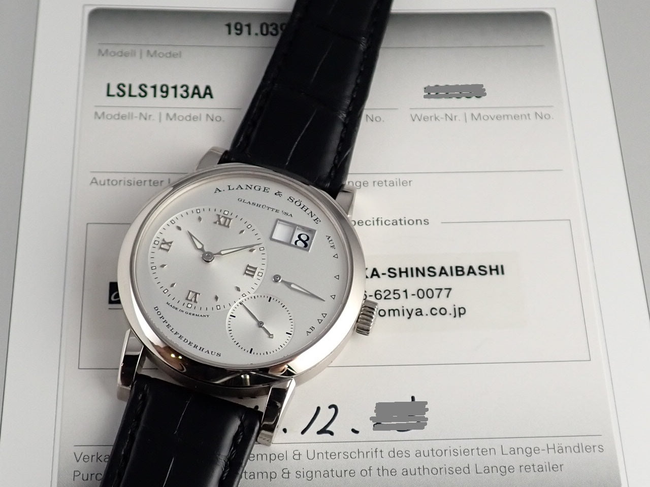 A. Lange &amp; Söhne Lange 1