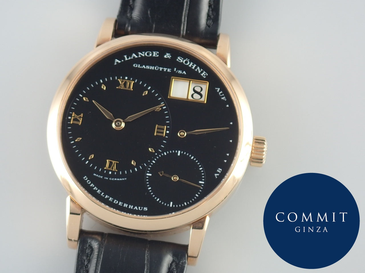 A. Lange &amp; Söhne Little Lange 1 18KRG &lt;Genuine alligator strap&gt;