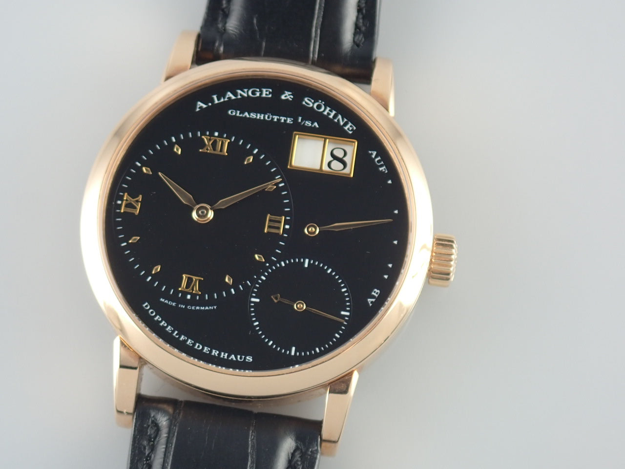 A. Lange &amp; Söhne Little Lange 1 18KRG &lt;Genuine alligator strap&gt;