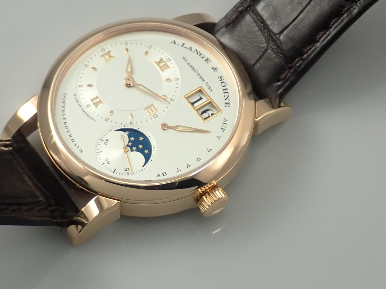 A. Lange &amp; Söhne Lange 1 Moon Phase [Excellent condition] &lt;Warranty, box, etc.&gt;