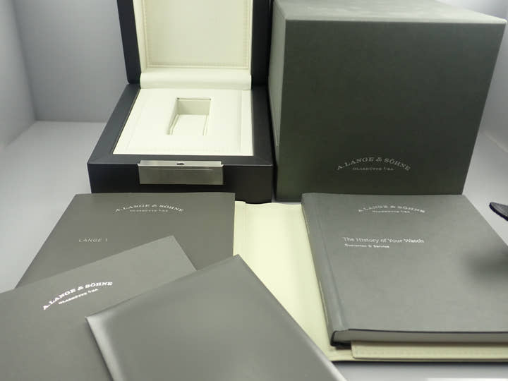 A.ランゲ＆ゾーネ ランゲ1 Ref.191.032 シルバー文字盤 美品 21KUYXYF