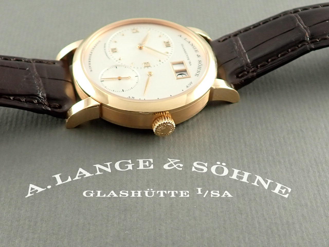 A. Lange &amp; Söhne Lange 1 &lt;Warranty box and other details&gt;