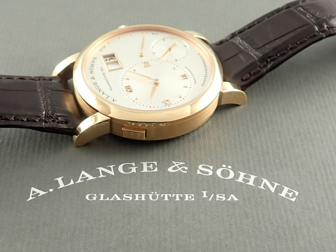 A. Lange &amp; Söhne Lange 1 &lt;Warranty box and other details&gt;