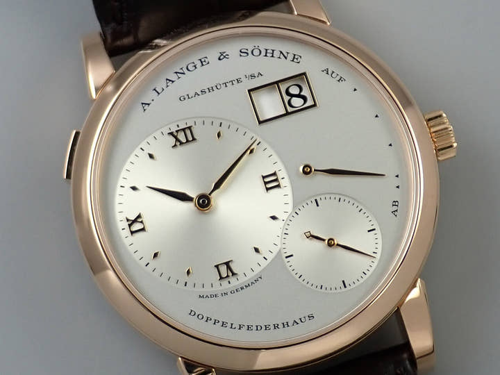 A. Lange &amp; Söhne Lange 1 Ref.191.032 Silver Dial Good Condition 5855ZY57