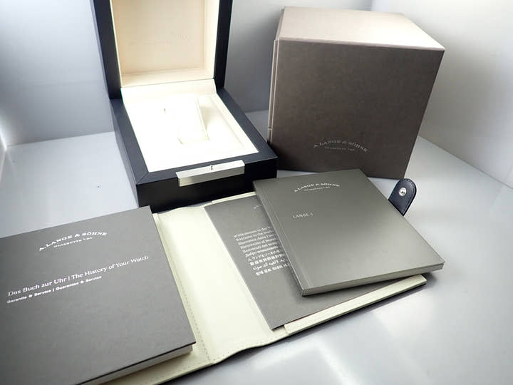 A. Lange &amp; Söhne Lange 1 Ref.191.032 Silver Dial Good Condition 5855ZY57