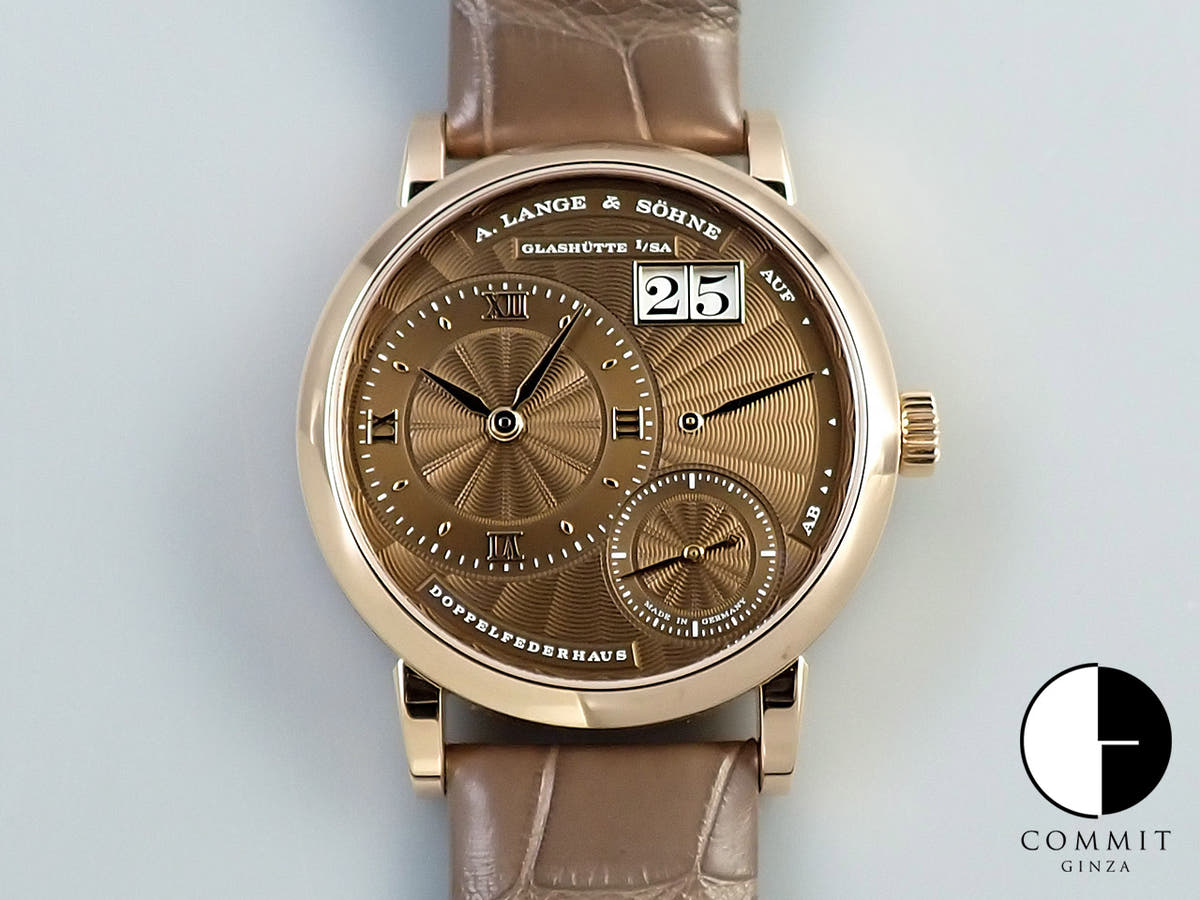 A.ランゲ＆ゾーネ リトル ランゲ1 Ref.181.037 ココアブラウン文字盤 美品 W5S96191