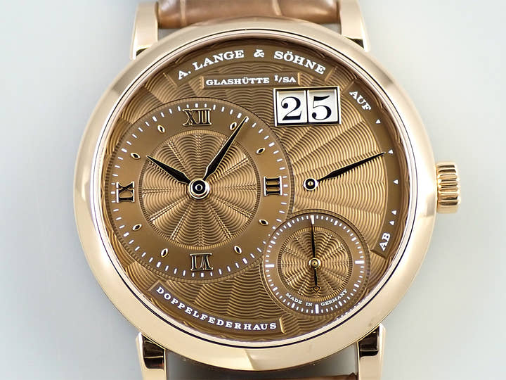 A.ランゲ＆ゾーネ リトル ランゲ1 Ref.181.037 ココアブラウン文字盤 美品 W5S96191