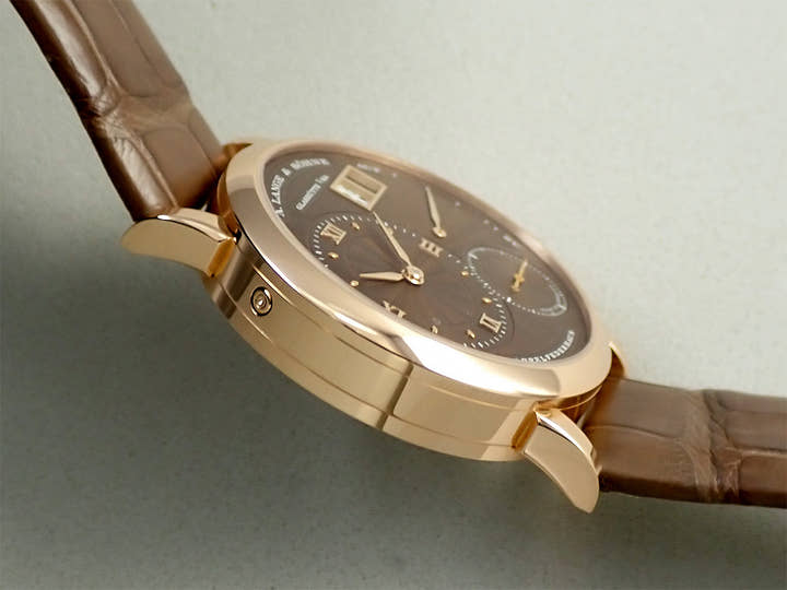 A.ランゲ＆ゾーネ リトル ランゲ1 Ref.181.037 ココアブラウン文字盤 美品 W5S96191