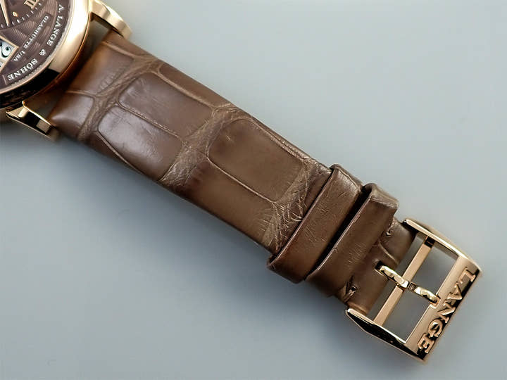 A.ランゲ＆ゾーネ リトル ランゲ1 Ref.181.037 ココアブラウン文字盤 美品 W5S96191