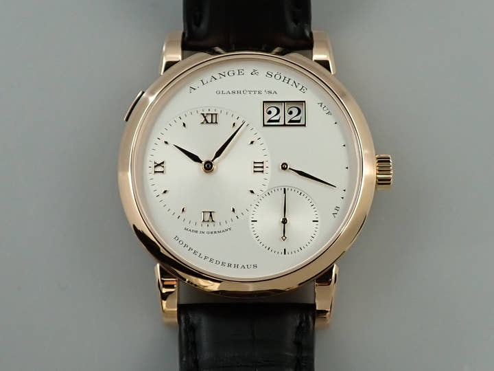 A. Lange &amp; Söhne Lange 1 Ref.191.032 Silver Dial Good Condition 334KSL32